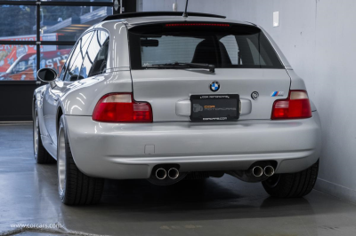 2001 BMW M Coupe in Titanium Silver Metallic over Black Nappa