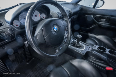 2001 BMW M Coupe in Titanium Silver Metallic over Black Nappa