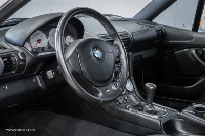 2001 BMW M Coupe in Titanium Silver Metallic over Black Nappa