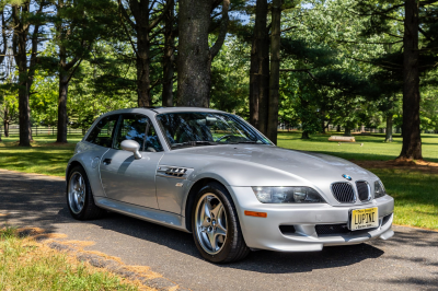 2001 BMW M Coupe in Titanium Silver Metallic over Black Nappa