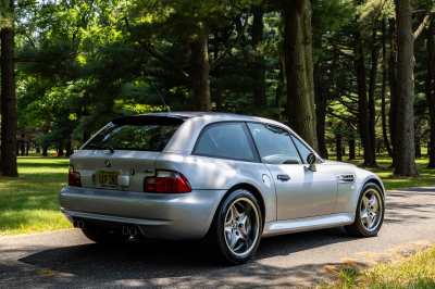 2001 BMW M Coupe in Titanium Silver Metallic over Black Nappa