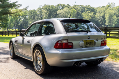 2001 BMW M Coupe in Titanium Silver Metallic over Black Nappa