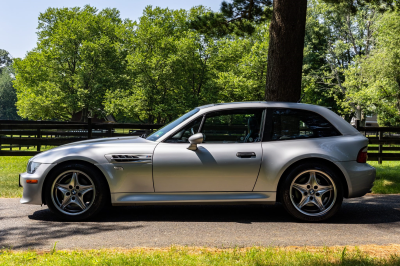 2001 BMW M Coupe in Titanium Silver Metallic over Black Nappa