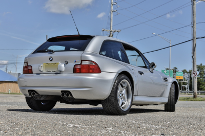 2001 BMW M Coupe in Titanium Silver Metallic over Black Nappa