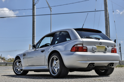 2001 BMW M Coupe in Titanium Silver Metallic over Black Nappa