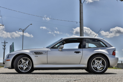 2001 BMW M Coupe in Titanium Silver Metallic over Black Nappa