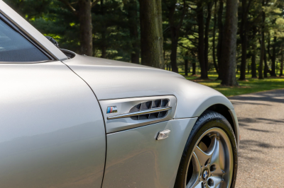 2001 BMW M Coupe in Titanium Silver Metallic over Black Nappa