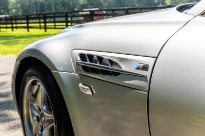 2001 BMW M Coupe in Titanium Silver Metallic over Black Nappa