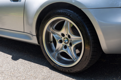 2001 BMW M Coupe in Titanium Silver Metallic over Black Nappa