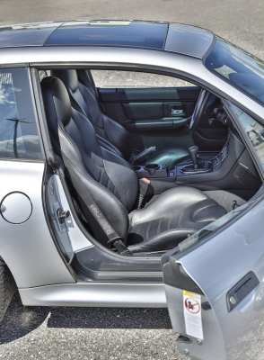 2001 BMW M Coupe in Titanium Silver Metallic over Black Nappa