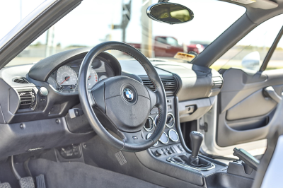 2001 BMW M Coupe in Titanium Silver Metallic over Black Nappa
