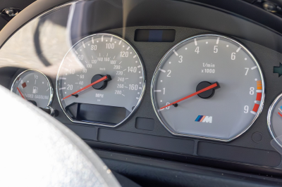 2001 BMW M Coupe in Titanium Silver Metallic over Black Nappa