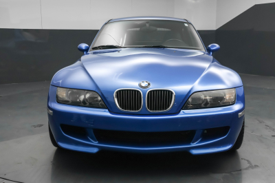 2001 BMW M Coupe in Estoril Blue Metallic over Dark Gray & Black Nappa