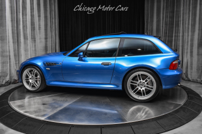 2001 BMW M Coupe in Estoril Blue Metallic over Dark Gray & Black Nappa