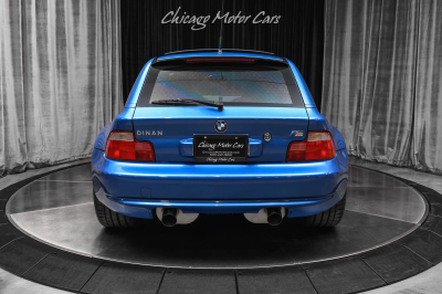 2001 BMW M Coupe in Estoril Blue Metallic over Dark Gray & Black Nappa