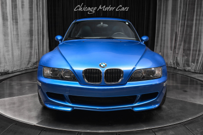 2001 BMW M Coupe in Estoril Blue Metallic over Dark Gray & Black Nappa