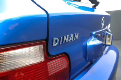 2001 BMW M Coupe in Estoril Blue Metallic over Dark Gray & Black Nappa