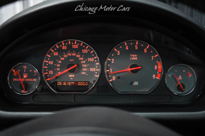 2001 BMW M Coupe in Estoril Blue Metallic over Dark Gray & Black Nappa