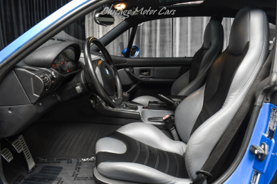 2001 BMW M Coupe in Estoril Blue Metallic over Dark Gray & Black Nappa