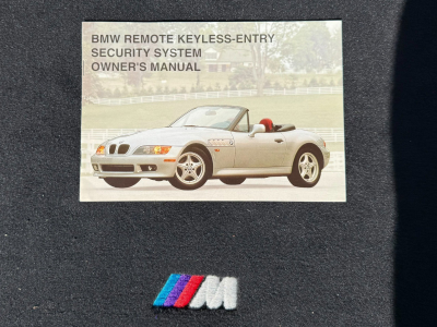2001 BMW M Coupe in Estoril Blue Metallic over Dark Gray & Black Nappa