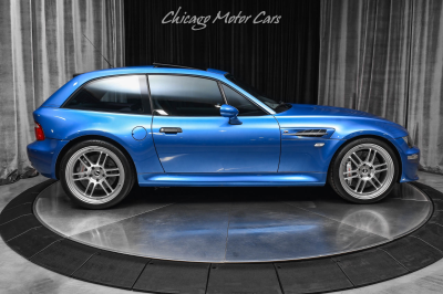 2001 BMW M Coupe in Estoril Blue Metallic over Dark Gray & Black Nappa