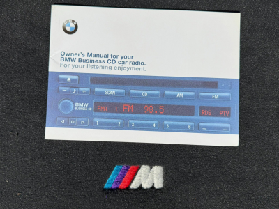 2001 BMW M Coupe in Estoril Blue Metallic over Dark Gray & Black Nappa