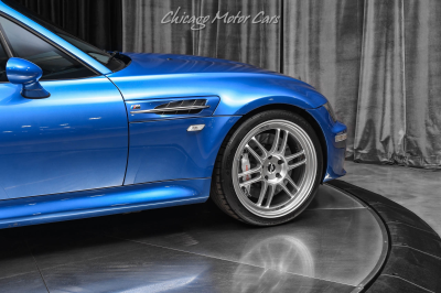 2001 BMW M Coupe in Estoril Blue Metallic over Dark Gray & Black Nappa