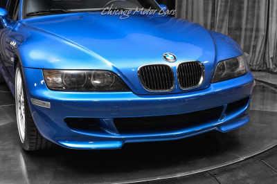 2001 BMW M Coupe in Estoril Blue Metallic over Dark Gray & Black Nappa