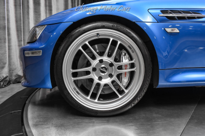 2001 BMW M Coupe in Estoril Blue Metallic over Dark Gray & Black Nappa