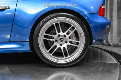 2001 BMW M Coupe in Estoril Blue Metallic over Dark Gray & Black Nappa