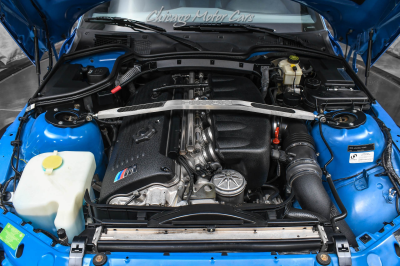2001 BMW M Coupe in Estoril Blue Metallic over Dark Gray & Black Nappa