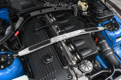 2001 BMW M Coupe in Estoril Blue Metallic over Dark Gray & Black Nappa
