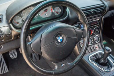2001 BMW M Coupe in Steel Gray Metallic over Black Nappa
