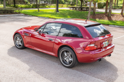 2001 BMW M Coupe in Imola Red 2 over Black Nappa