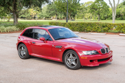 2001 BMW M Coupe in Imola Red 2 over Black Nappa