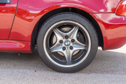 2001 BMW M Coupe in Imola Red 2 over Black Nappa