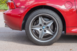 2001 BMW M Coupe in Imola Red 2 over Black Nappa