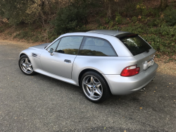 2001 BMW M Coupe in Titanium Silver Metallic over Black Nappa