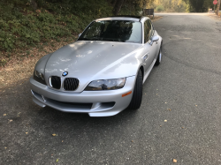 2001 BMW M Coupe in Titanium Silver Metallic over Black Nappa