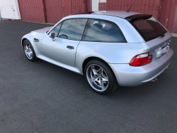 2001 BMW M Coupe in Titanium Silver Metallic over Black Nappa