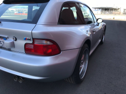 2001 BMW M Coupe in Titanium Silver Metallic over Black Nappa