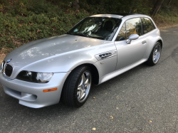 2001 BMW M Coupe in Titanium Silver Metallic over Black Nappa