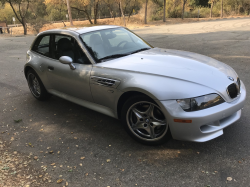 2001 BMW M Coupe in Titanium Silver Metallic over Black Nappa