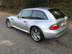2001 BMW M Coupe in Titanium Silver Metallic over Black Nappa