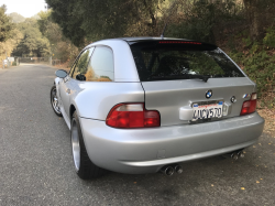 2001 BMW M Coupe in Titanium Silver Metallic over Black Nappa
