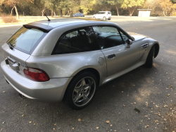 2001 BMW M Coupe in Titanium Silver Metallic over Black Nappa