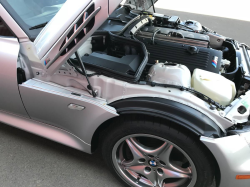 2001 BMW M Coupe in Titanium Silver Metallic over Black Nappa