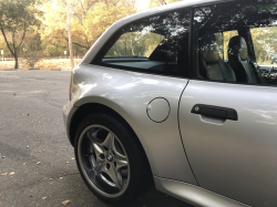 2001 BMW M Coupe in Titanium Silver Metallic over Black Nappa