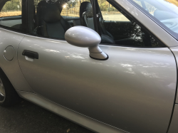 2001 BMW M Coupe in Titanium Silver Metallic over Black Nappa