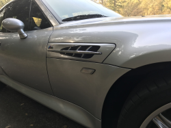 2001 BMW M Coupe in Titanium Silver Metallic over Black Nappa